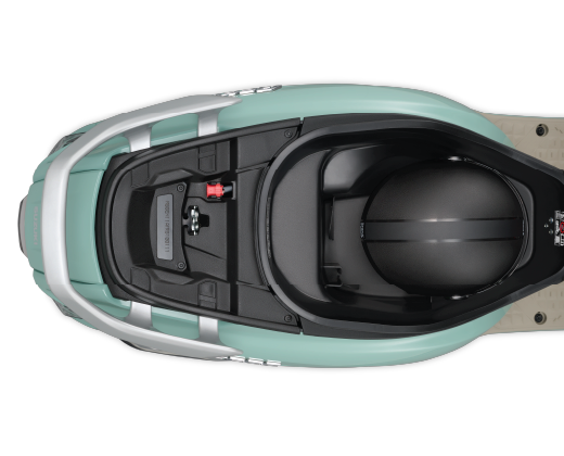 Large Under-Seat Storage